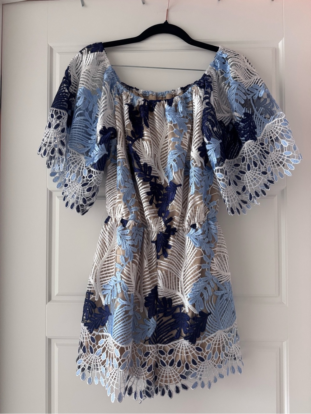 Lace Overlay Aura Romper